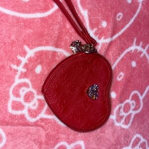 Juicy Couture Red Heart Coin Purse